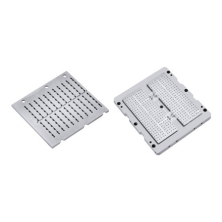 led bracket mold component
